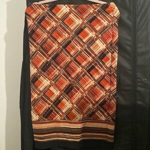 Jemma geometric print skirt